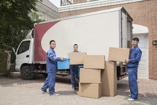 Man and van service vehicle ready for a booking