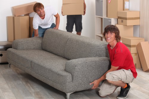 Reliable man and van service completing a move in Covent Garden