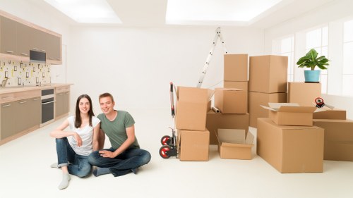 People using storage in Covent Garden for home and business items
