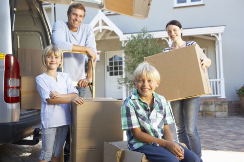 Local movers handling a central London move in Coventgarden