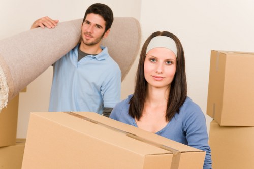 Careful loading of furniture and personal items for student removals