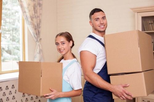 Local van transport for furniture and boxes in central London