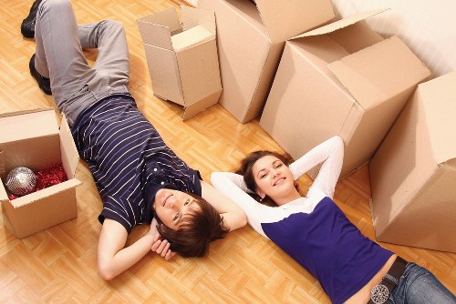 Household furniture being prepared for removal in Coventgarden