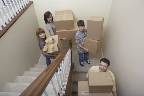 Protective handling for furniture during a Coventgarden house move